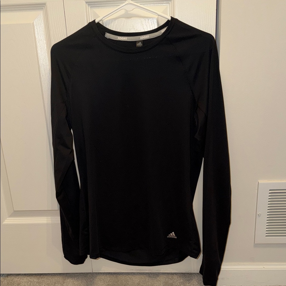 Adidas Classic Black Long Sleeve Top